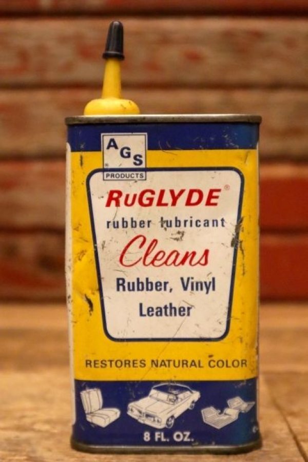 画像1: dp-231012-111 RU-GLYDE Rubber Lubricant Cleans / Vintage Handy Can