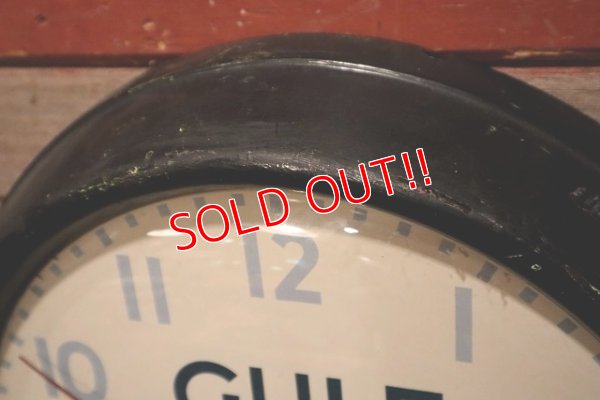 画像3: dp-230201-28 GENERAL ELECTRIC / 1950's GULF INSURANCE COMPANY Wall Clock