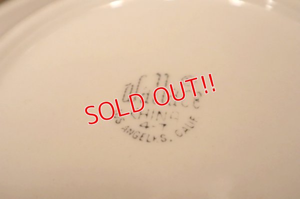 画像8: dp-240301-22 Freemasonry / Vintage Wallace China Plate Set