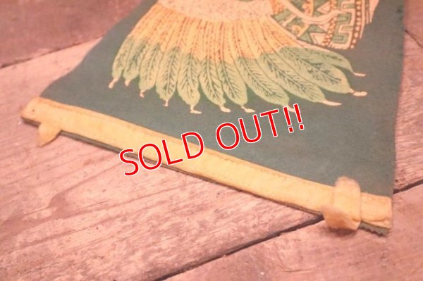 画像5: dp-240301-36 ARIZONA / Indian Head Souvenir Pennant