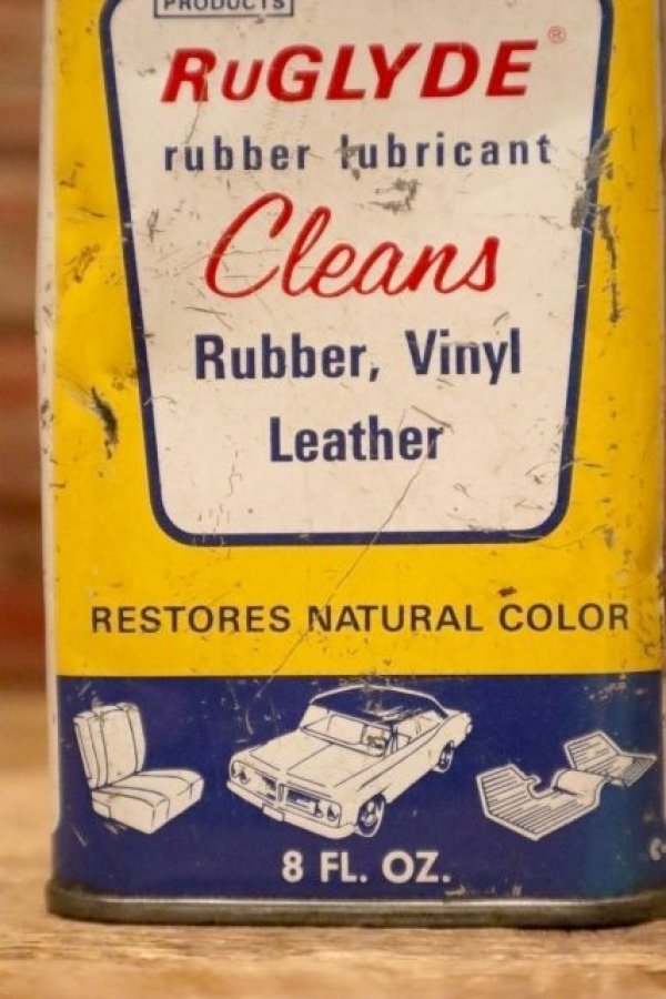 画像2: dp-231012-111 RU-GLYDE Rubber Lubricant Cleans / Vintage Handy Can