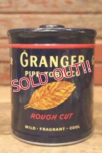 ct-230101-20 GRANGER / 1940's-1950's Pipe Tobacco Tin Can