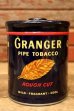 画像1: ct-230101-20 GRANGER / 1940's-1950's Pipe Tobacco Tin Can (1)