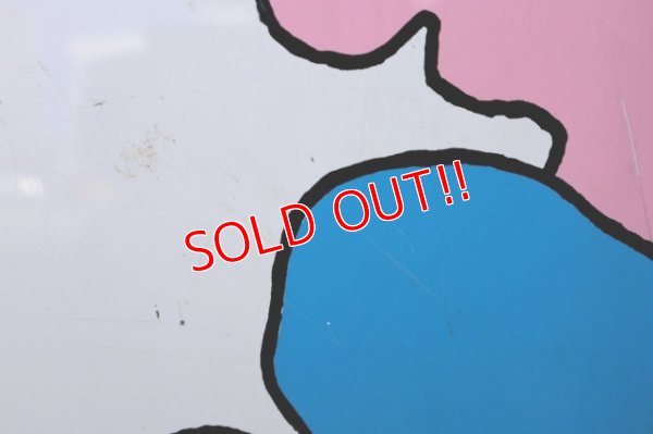 画像13: dp-240301-01 7up × Peter Max / 1970's Huge W-sided Metal Sign