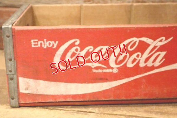 画像2: dp-240301-08 Coca-Cola / 1970's Wood Box