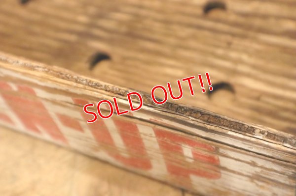 画像9: dp-240321-10 SEVEN-UP 7up / 1960'S-1970's Wood Box