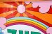 画像2: dp-240301-01 7up × Peter Max / 1970's Huge W-sided Metal Sign (2)