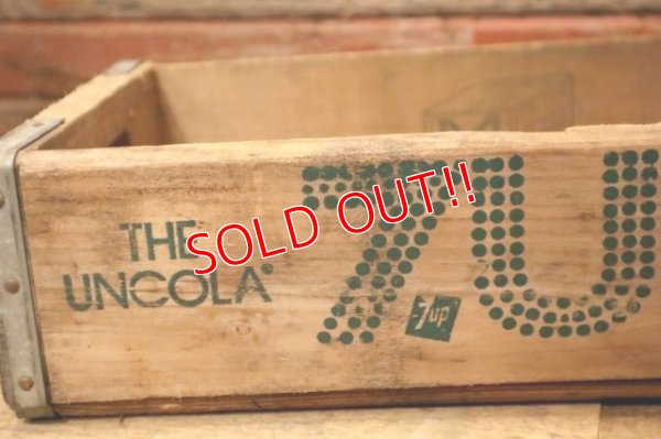 画像4: dp-240321-09 7up / THE UNCOLA 1968-1970 Wood Box