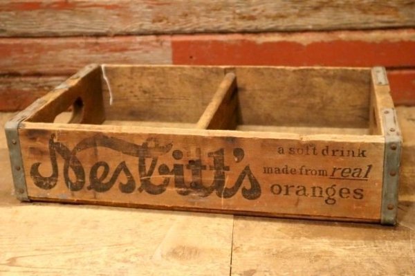 画像1: dp-240321-17 Nesbitt's / 1950's Wood Box