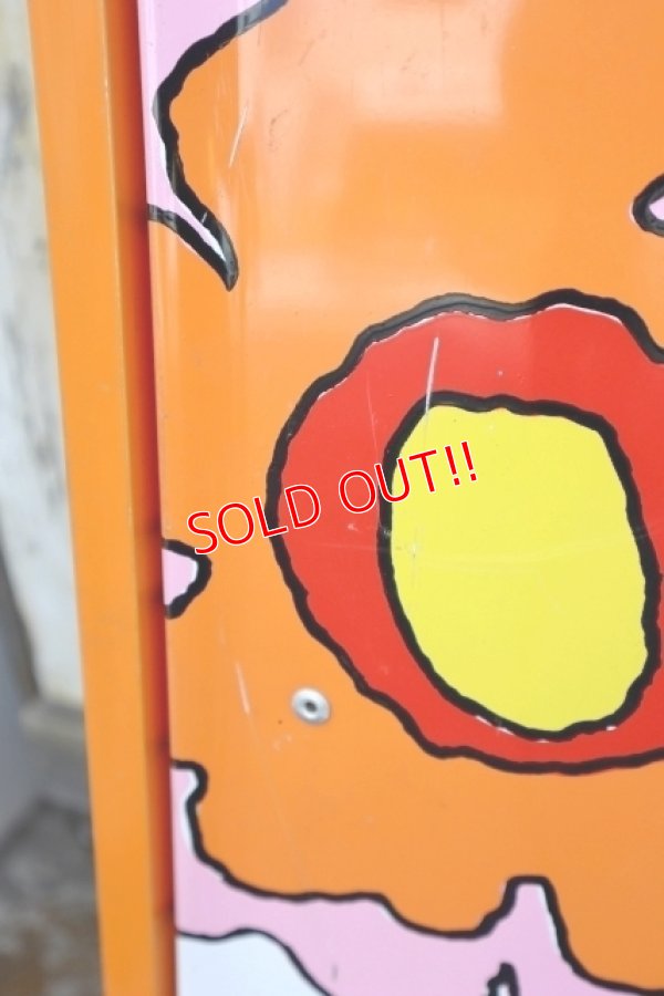 画像9: dp-240301-01 7up × Peter Max / 1970's Huge W-sided Metal Sign