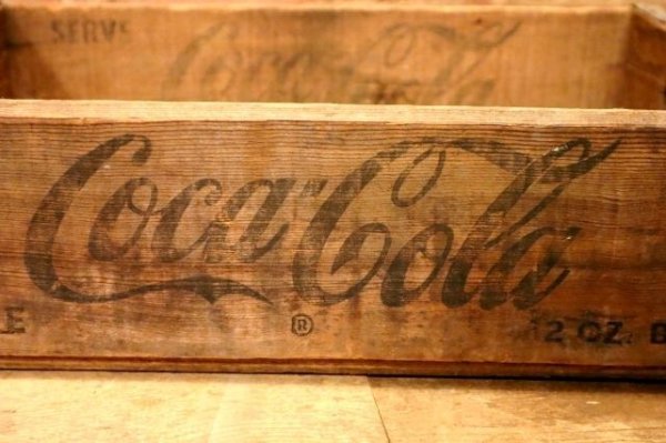 画像2: dp-240321-18 Coca-Cola / 1950's-1970's Wood Box