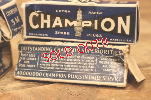 画像3: dp-240207-23 CHAMPION / 1930's-1940's Spark Plugs Set