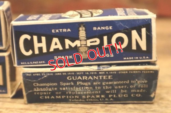 画像5: dp-240207-23 CHAMPION / 1930's-1940's Spark Plugs Set