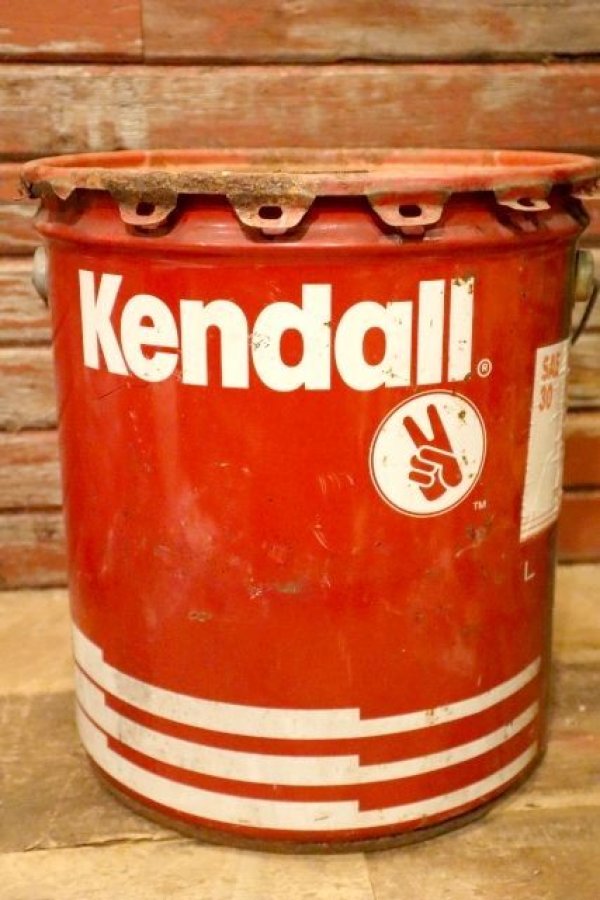 画像1: dp-240301-25 Kendall / 1970's 5 U.S.GALLONS CAN