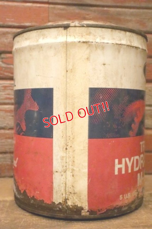 画像7: dp-240301-24 Ford TRACTOR HYDRAULICOIL / 1970's 5 U.S.GALLONS CAN