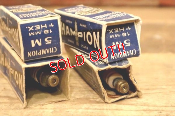 画像7: dp-240207-23 CHAMPION / 1930's-1940's Spark Plugs Set