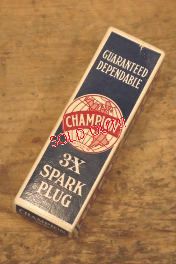 画像1: dp-240207-23 CHAMPIOM / 1930's-1940's Spark Plug