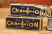 画像2: dp-240207-23 CHAMPIOM / 1930's-1940's Spark Plugs Set (2)