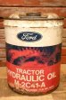 画像1: dp-240301-24 Ford TRACTOR HYDRAULICOIL / 1970's 5 U.S.GALLONS CAN (1)