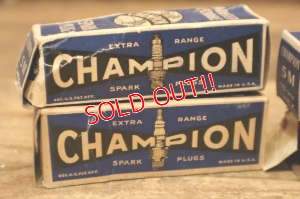 画像4: dp-240207-23 CHAMPION / 1930's-1940's Spark Plugs Set