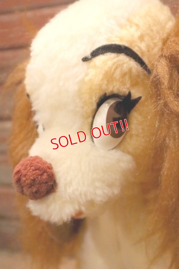 画像13: ct-240214-122 Lady and the Tramp / 1970's Plush Doll Set