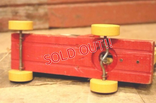 画像11: ct-240301-30 Mickey Mouse / Fisher-Price Toys 1940's-1950's Choo Choo Train Pull Toy #485