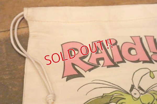 画像8: ct-240301-18 Raid Bug / 1980's Cotton Bag