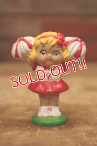 ct-240301-24 Campbell Kid's / 1980's PVC Figure "Cheer Girl"