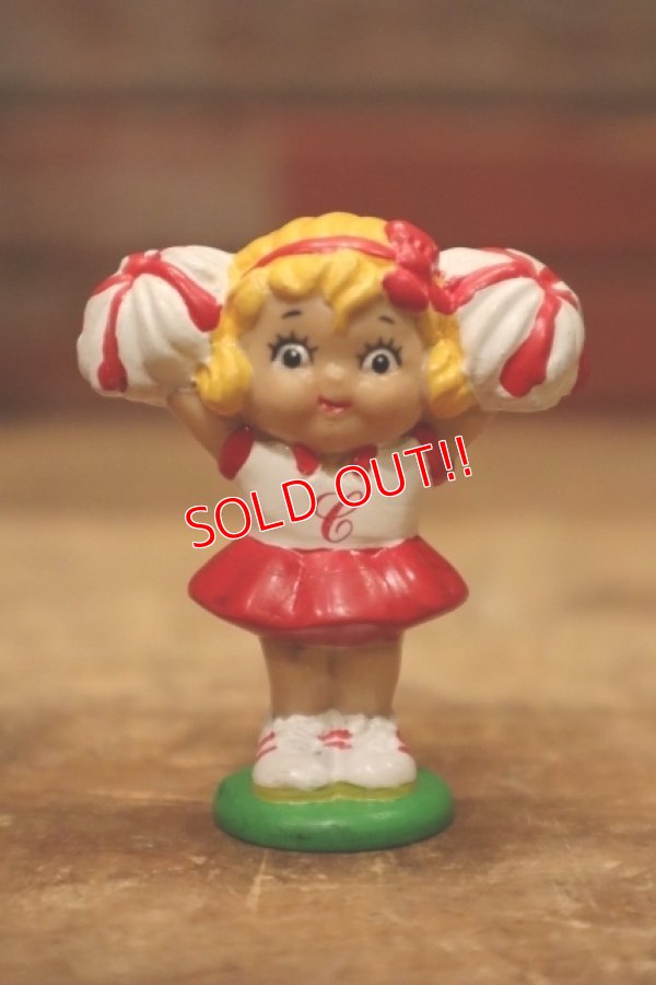 画像1: ct-240301-24 Campbell Kid's / 1980's PVC Figure "Cheer Girl"