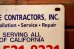 画像2: dp-240207-22 KC FENCE CONSTRACTORS, INC. Metal Sign (2)