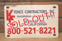 dp-240207-22 KC FENCE CONSTRACTORS, INC. Metal Sign