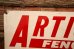 画像2: dp-240207-22 ARTISTIC FENCE CO. Metal Sign (2)