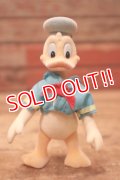 ct-240214-107 Donald Duck / Applause 1980's Flocked Figure