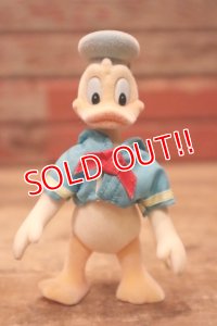 ct-240214-107 Donald Duck / Applause 1980's Flocked Figure