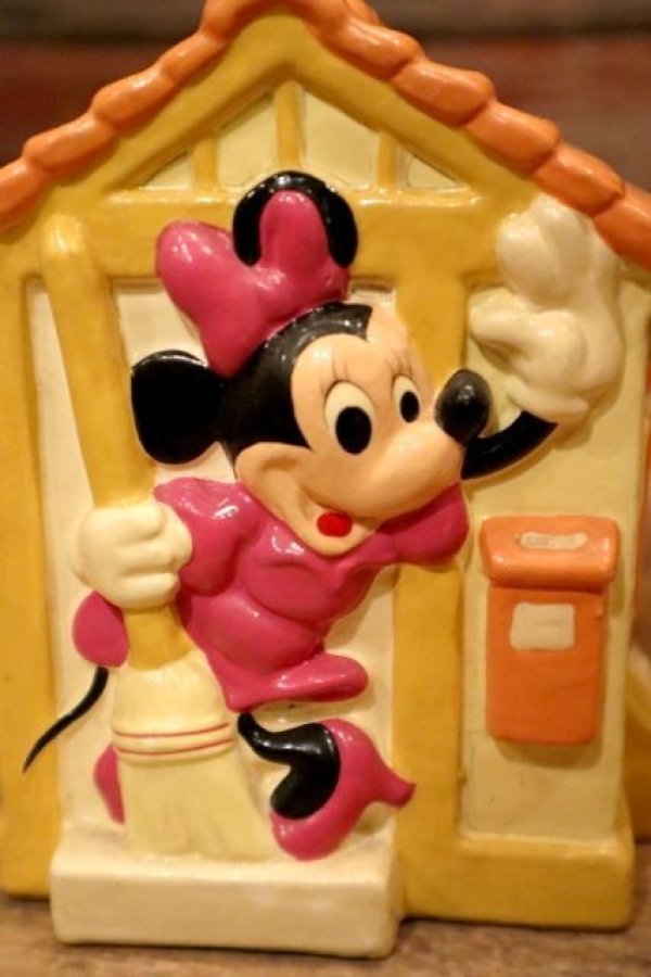 画像2: ct-240214-114 Minnie Mouse / UCGC 1970's Ceramic Coin Bank