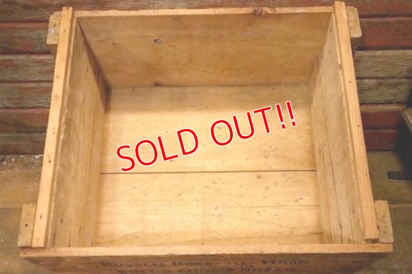 画像12: dp-240321-01 EMPIRE BOLT & NUT CO. / Vintage Wood Box