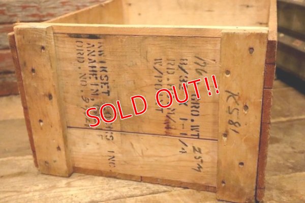 画像7: dp-240321-01 EMPIRE BOLT & NUT CO. / Vintage Wood Box