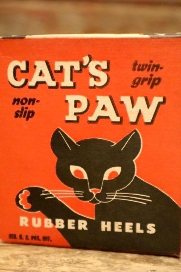 画像2: dp-230301-109 CAT'S PAW / 1950's RUBBER HEELS