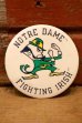 画像1: dp-240311-16 University of Notre Dame / Fighting Irish Pinback (1)