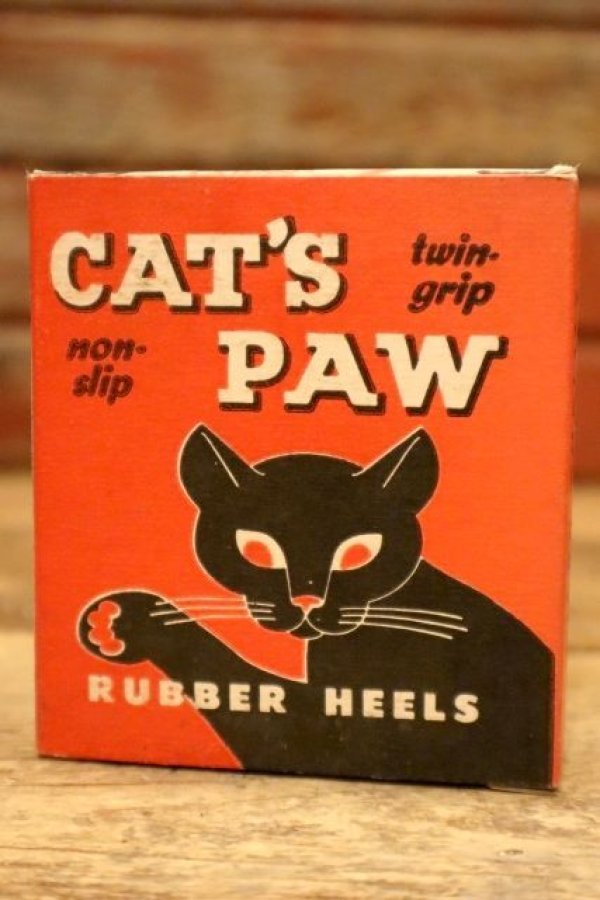 画像1: dp-230301-109 CAT'S PAW / 1950's RUBBER HEELS