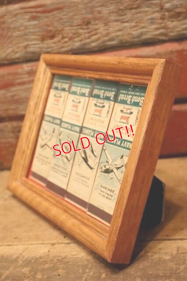 画像7: dp-240311-06 Bond Bread / U.S.NAVY PLANES 1940's Matchbook Cover