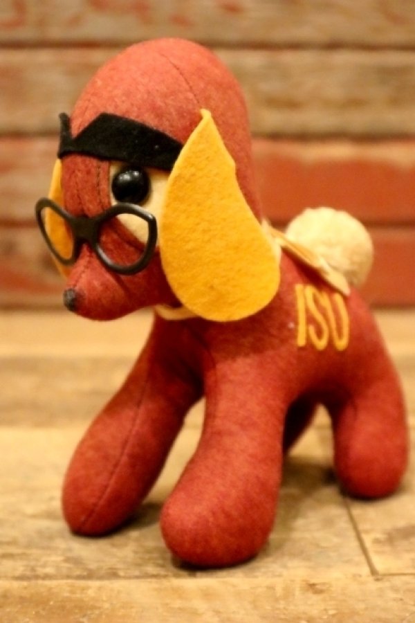 画像1: ct-240311-11 Collegiate 1950's College Mascot Doll "ISU"