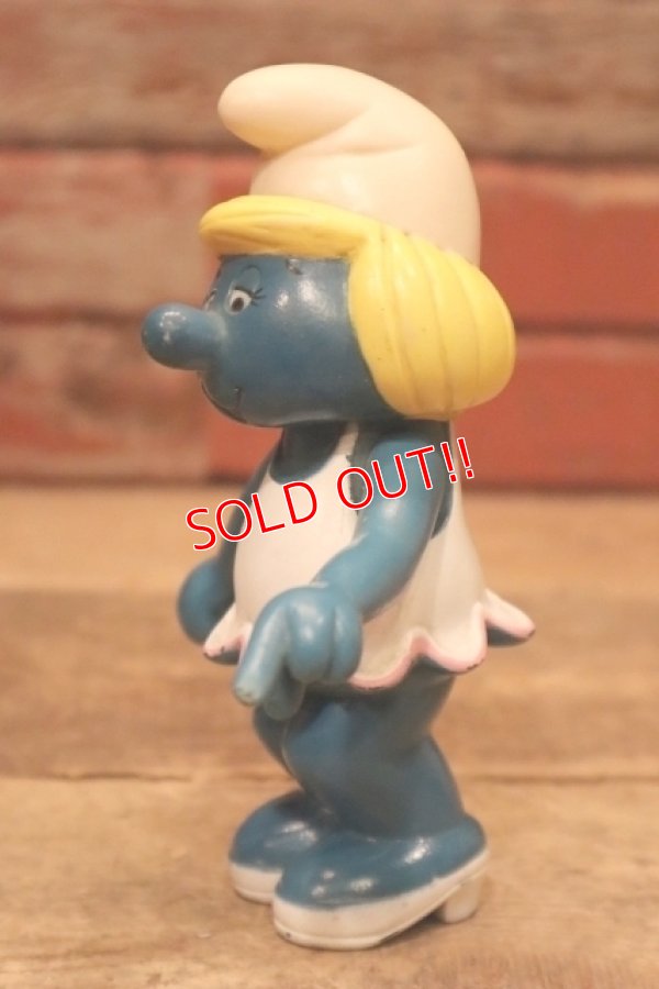 画像4: ct-240214-81 Smurfette / 1980's Hard Rubber Figure