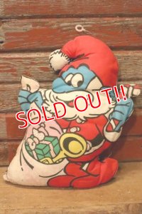 ct-240214-83 Papa Smurf / 1980's Pillow Doll