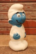 ct-231012-06 Smurf / 1980's Plastic Coin Bank