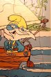 画像2: ct-240214-82 Smurf / GOLDEN 1980's FRAME-TRAY Puzzle (2)