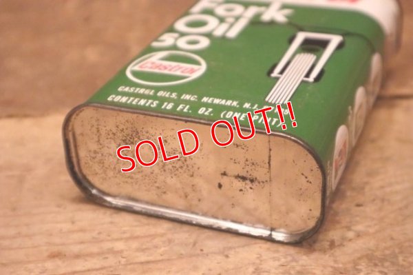 画像7: dp-240207-07 Castrol / 1960's Fork Oil 50 One Pint Can
