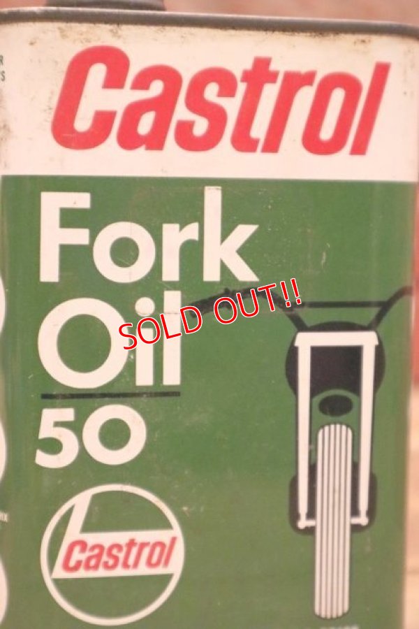 画像2: dp-240207-07 Castrol / 1960's Fork Oil 50 One Pint Can