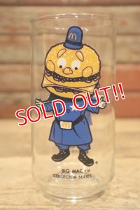 gs-240207-16 McDonald's / 1970's Collector Series Glass "BIG MAC"