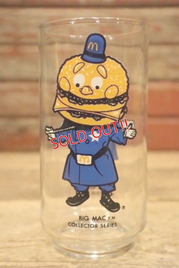 画像1: gs-240207-16 McDonald's / 1970's Collector Series Glass "BIG MAC"